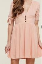  Dusty Peach Dress