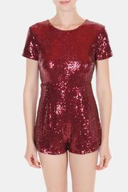  Starry Sequin Romper
