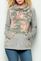  Floral Camo Hoodie