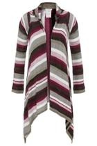  Drape Sweater Jacket