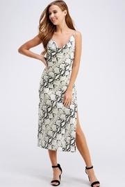  Snake Midi Dress
