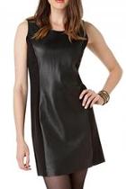  Leather Fabric Dress