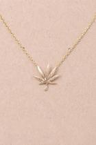  Marijuana Leaf Necklace