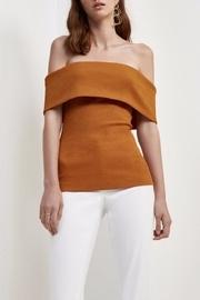  Tawny Off Shoulder Top
