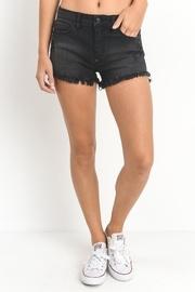Black Cutoff Short
