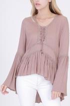  Chiffon Boho Top