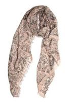  Paisley Beige Scarf