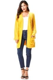  Yellow Soft Cardigan