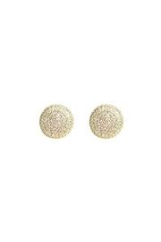  Pave Crystal Studs