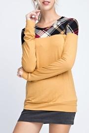  Chelsey Plaid Top