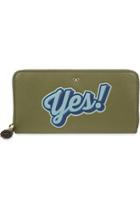  Large Zip Round Wallet Yes/no