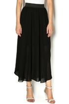  Black Split Skirt
