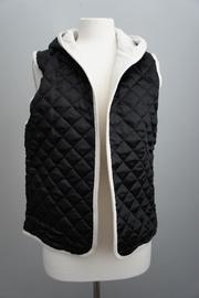  Quilted Hoodie Vest