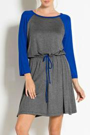  Baseball Sleeved Dress