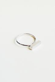  Silver Bar Ring