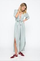 Sage Stripe Jumpsuit