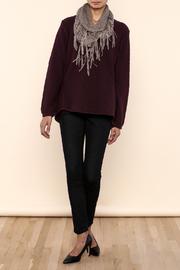  Taupe Fringe Scarf