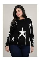  Star Pullover Sweater