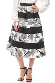  Graphic Bell Skirt