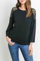  Sheer Detailed Blouse
