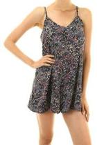  Abstract Print Romper