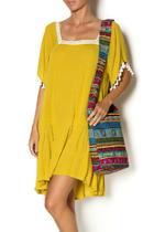 Mustard Yellow Dress