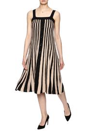  Stretch Knit Stripe Dress