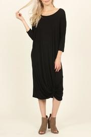  Dolman Twisted Knot Dress