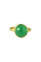  Green Onyx Ring