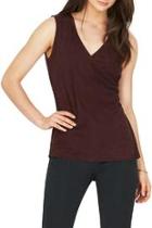  Suede Knit Sleeveless Top