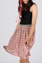  Pink Gajari Skirt