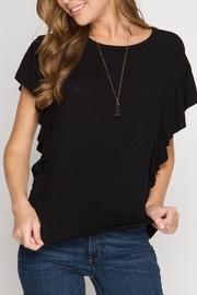  Ruffle Corset Top