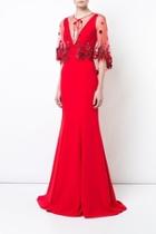 Crepe Evening Gown