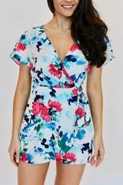  Somers Floral Wrap Romper
