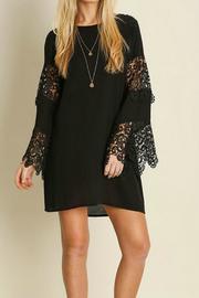  Bell Sleeve Lace Dress