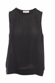  Buttoned Shoulder Tank Top