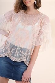  Rose Sheer Top