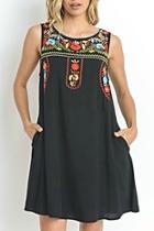  Embroidered Festival Dress