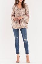  Floral Bell Blouse