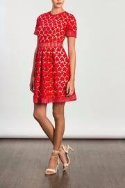  Red Fit & Flare Dress