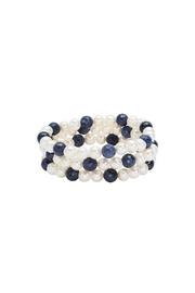  White Pearl Bracelets