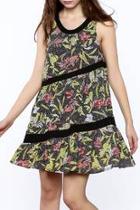  Diagonal Detail Dress
