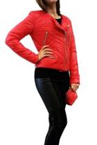  Red Puffer Jacket