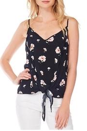  Front-tie Floral Tank