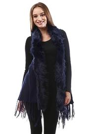  Fur Fringe Vest