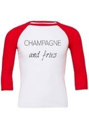  Champagne & Fries Tee