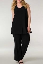  Black A-line Tunic