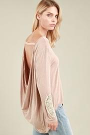 Open Back Stonewashed Top