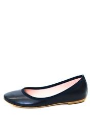  Navy Wedge Ballerina