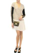  Beaded Pleated Dress